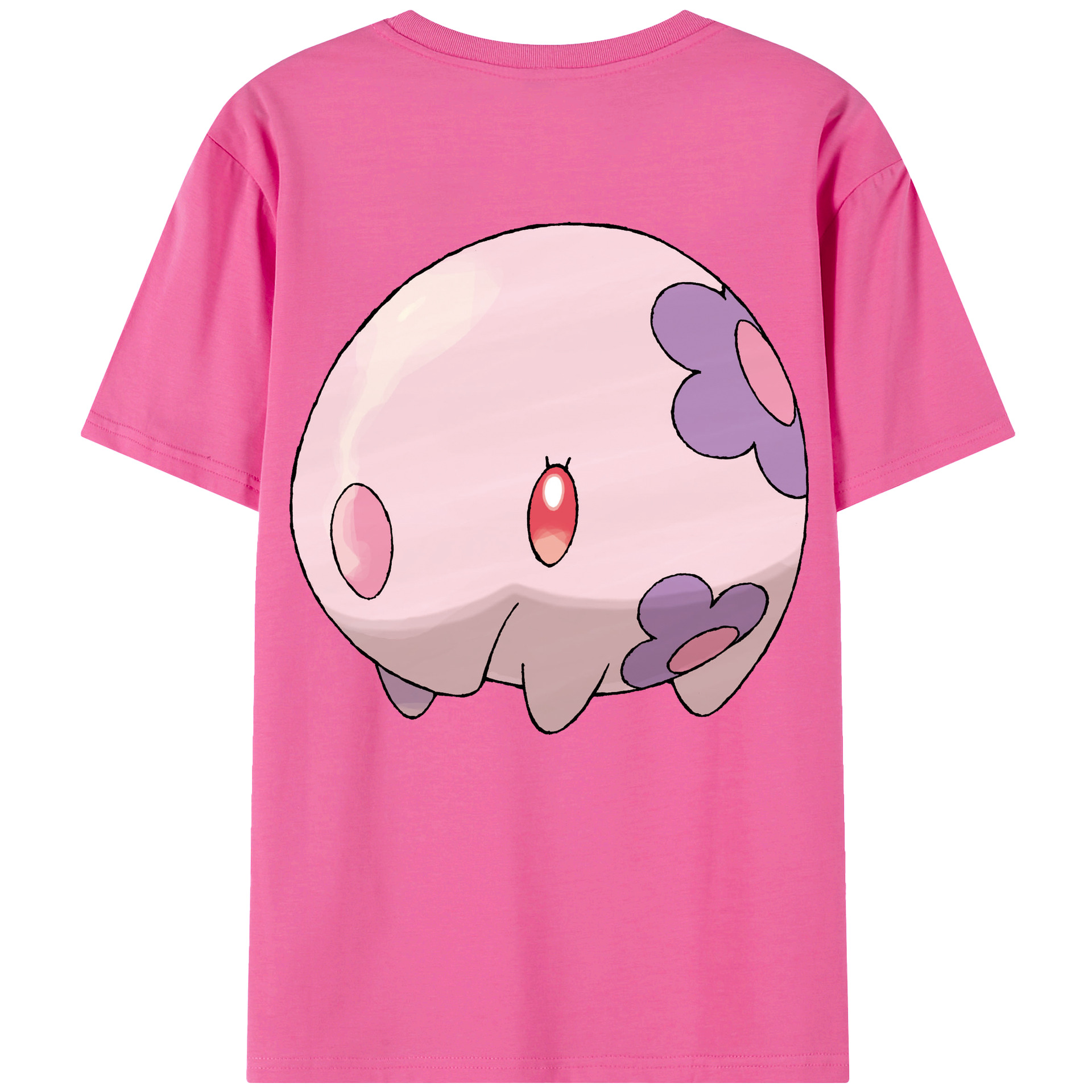 （画像用） ポケットモンスター Pokémon レディース半袖Tシャツ(バックプリント)